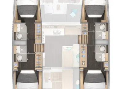 Lagoon Lagoon 43 de alquiler a Seget Donji