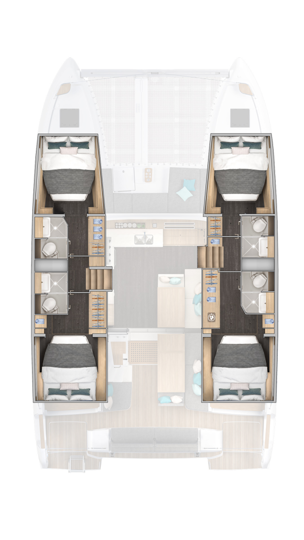 Alquiler Seget Donji - Lagoon Lagoon 43 en SamBoat