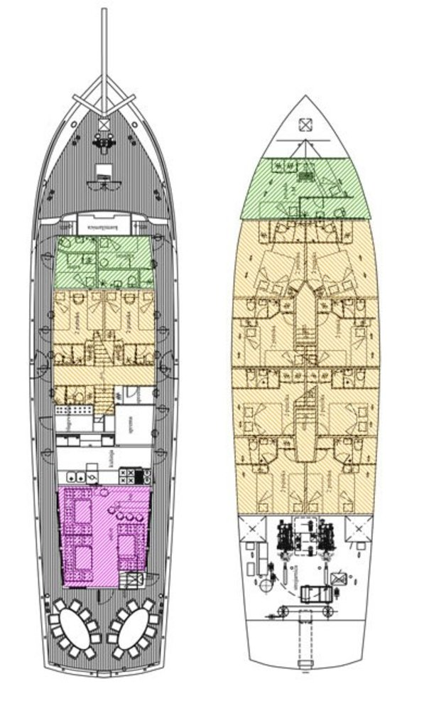 Alquiler de Velero, con o sin patrón Tajna Mora  Split