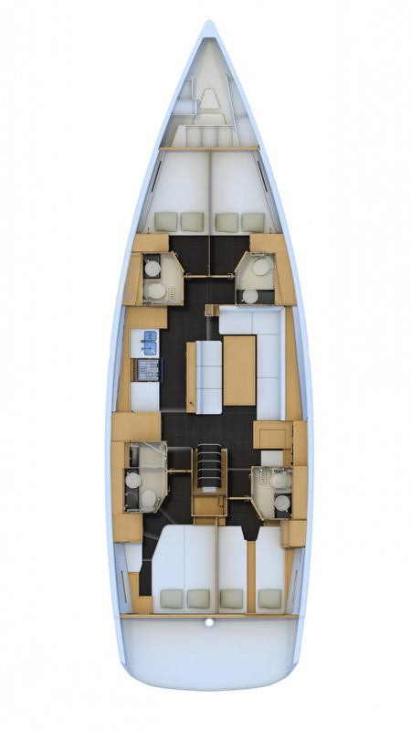 Alquiler Pirovac - Jeanneau Jeanneau 54 en SamBoat