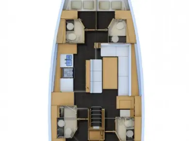 Alquiler Pirovac - Jeanneau Jeanneau 54 en SamBoat