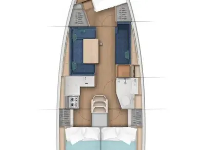 Alquiler de barcos Pirovac barato de Sun Odyssey 380