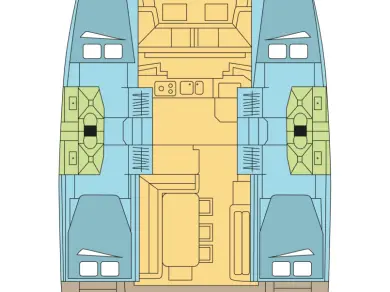 Alquiler Catamarán en Bas du Fort - Bali Bali 4.1