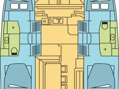 Alquiler Catamarán en Nassau - Bali Bali 4.2