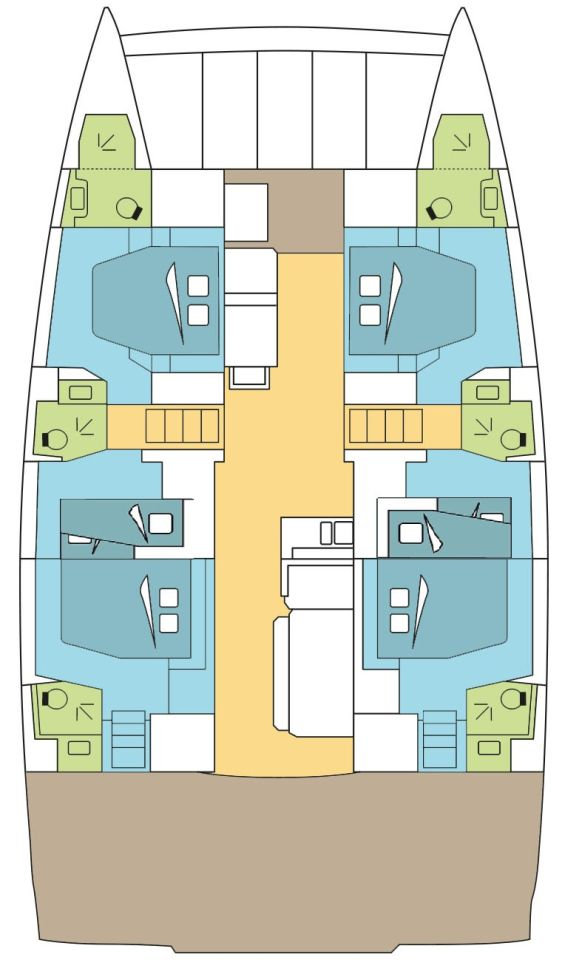 Alquiler Catamarán en Le Marin - Bali Bali 4.8