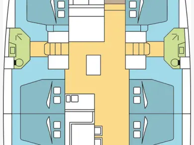 Alquiler de Catamarán, con o sin patrón Bali Le Marin