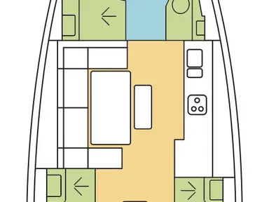 Alquiler de barcos Zaton barato de Dufour 460 Grand Large