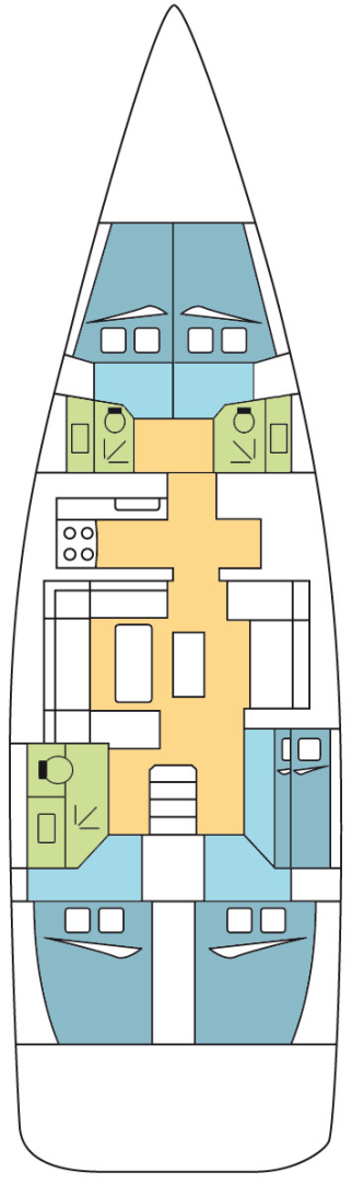Alquiler de barcos Palma de Mallorca barato de Dufour 520 Grand Large
