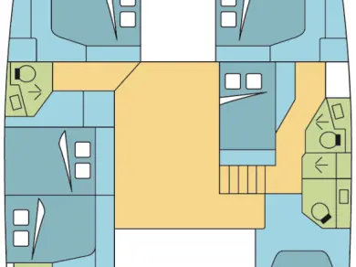 Alquiler Catamarán en Mai Khao - Fountaine Pajot Saba 50