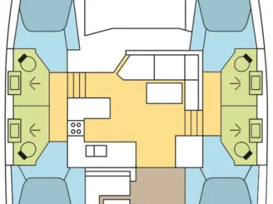 Alquiler Catamarán Lagoon con o sin  título de navegación