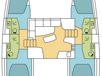 Alquiler Catamarán en Le Marin - Lagoon Lagoon 42