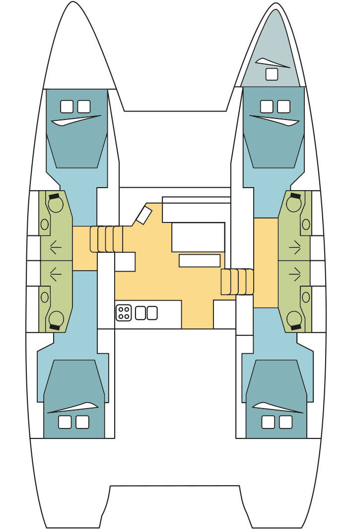 Alquiler de Lagoon Lagoon 46 en Nassau