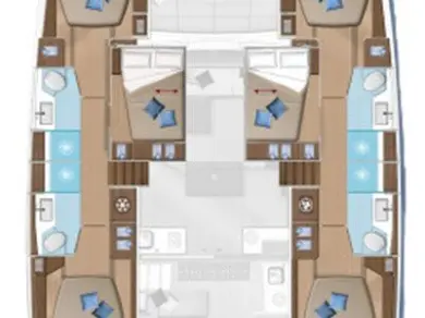 Alquiler Kaštela - Lagoon Lagoon 50 en SamBoat