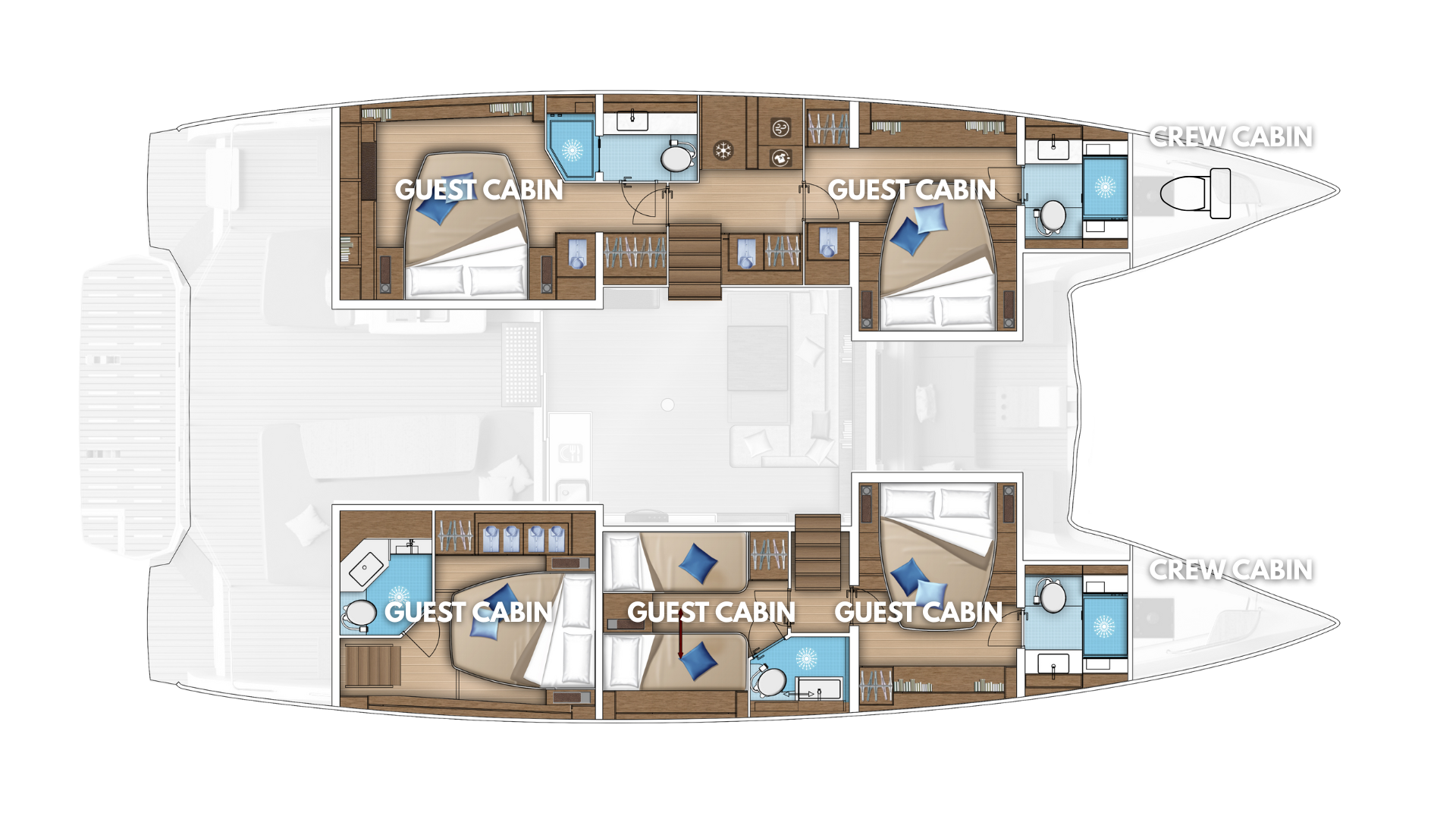 Lagoon Lagoon 55 de alquiler a Kaštela