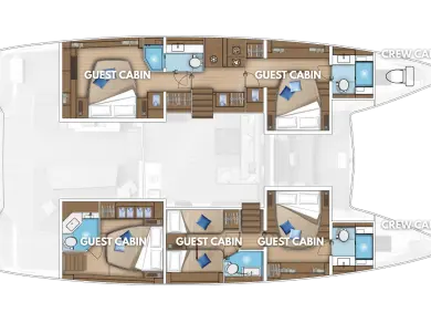 Lagoon Lagoon 55 de alquiler a Kaštela