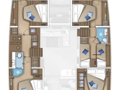 Alquiler Kaštela - Lagoon Lagoon 55 en SamBoat