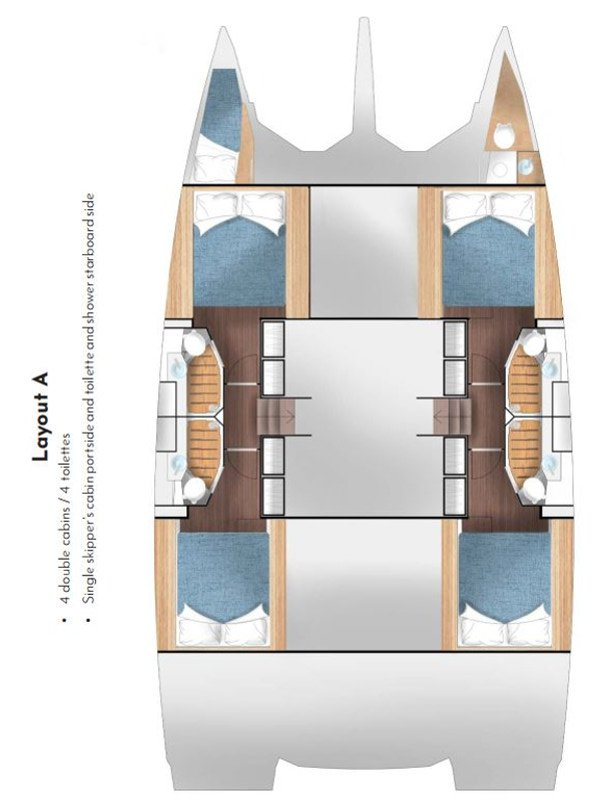 Cervetti Yachts Cervetti 44 - 4 + 1 cab. de alquiler a Primošten