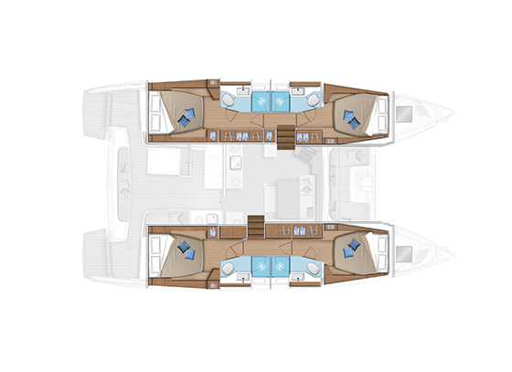 Alquiler Catamarán en Álimos - Lagoon Lagoon 46