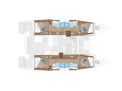 Alquiler Catamarán en Álimos - Lagoon Lagoon 46