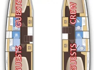 Alquiler de embarcaciones Lagoon Lagoon 42 enKaštela en Samboat