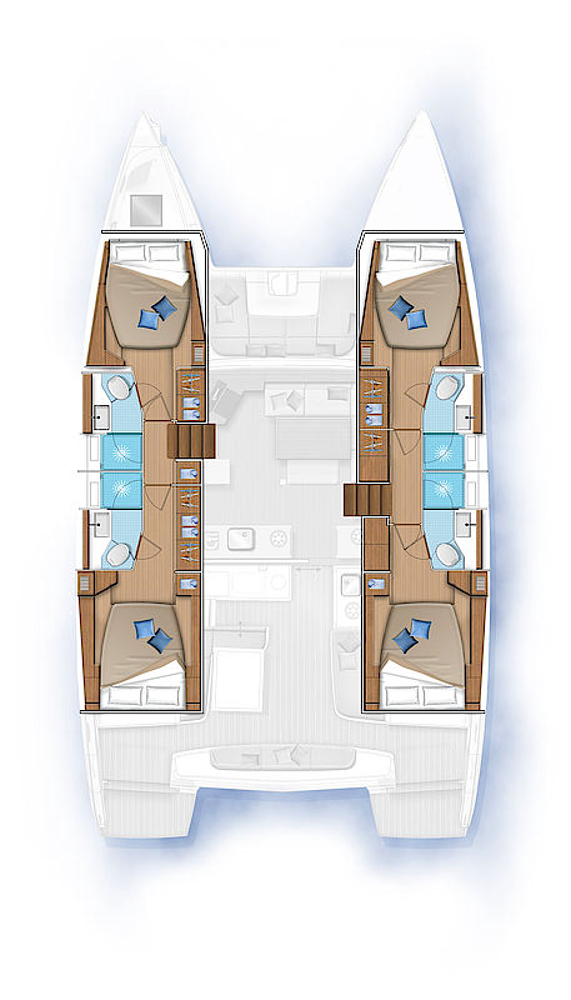 Alquiler Catamarán en Sukošan - Lagoon Lagoon 46