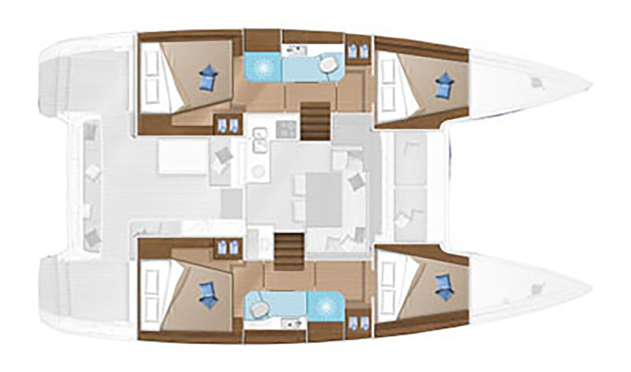 Alquiler Bormes-les-Mimosas - Lagoon Lagoon 40 en SamBoat