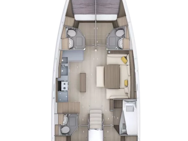 Bénéteau Oceanis 52 - 6 cab. de alquiler a Gouviá