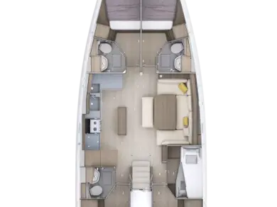 Alquiler Cos - Bénéteau Oceanis 52 - 6 cab. en SamBoat