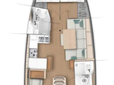 Jeanneau Sun Odyssey 440 de alquiler a Paros (Isla)