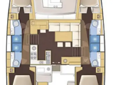 Alquiler Marmaris - Lagoon Lagoon 450 F en SamBoat