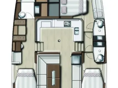 Alquiler Nidrí - Bali Bali Catspace Voile en SamBoat