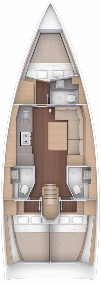 Alquiler de Dufour Dufour 390 GL en Rhodes (Ciudad)
