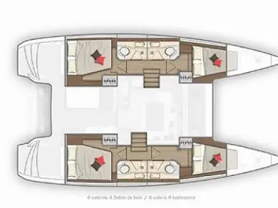 Alquiler de Catamarán, con o sin patrón Lagoon Préveza
