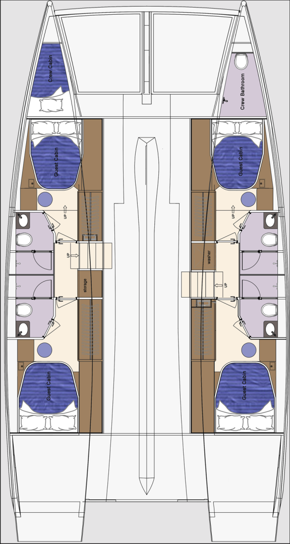 Alquiler de embarcaciones HeySea Seaview 50 enMarsh Harbour en Samboat