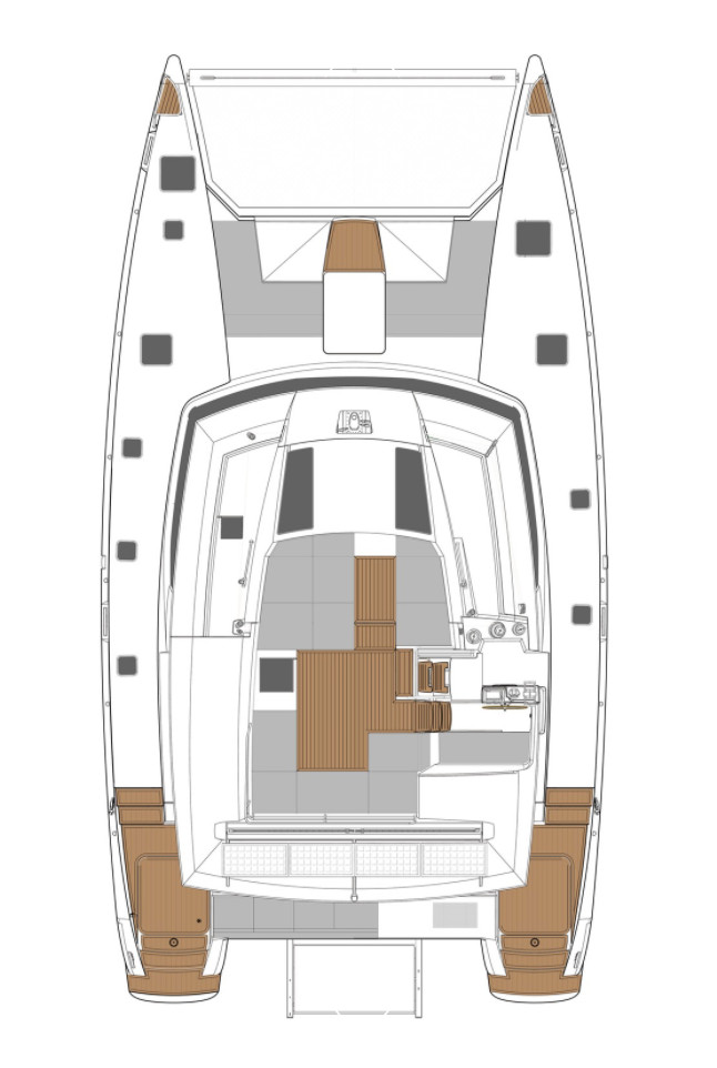 Alquiler Ao Po - Fountaine Pajot Saba 50 en SamBoat