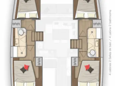 Alquiler de barcos Ao Po barato de Lagoon 40