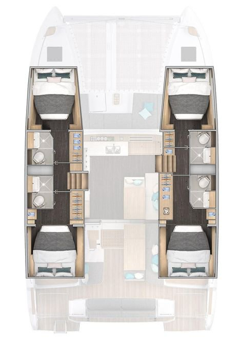 Alquiler de embarcaciones Lagoon Lagoon 43 enAo Po en Samboat