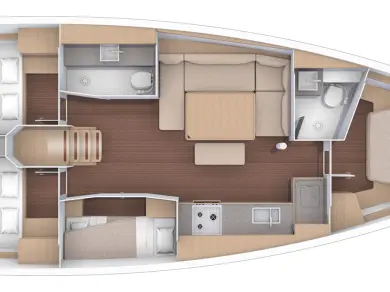 Dufour Dufour 470 de alquiler a Marsella