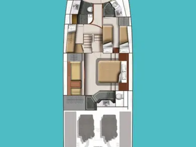 Alquiler de Yate de lujo, con o sin patrón Galeon Split