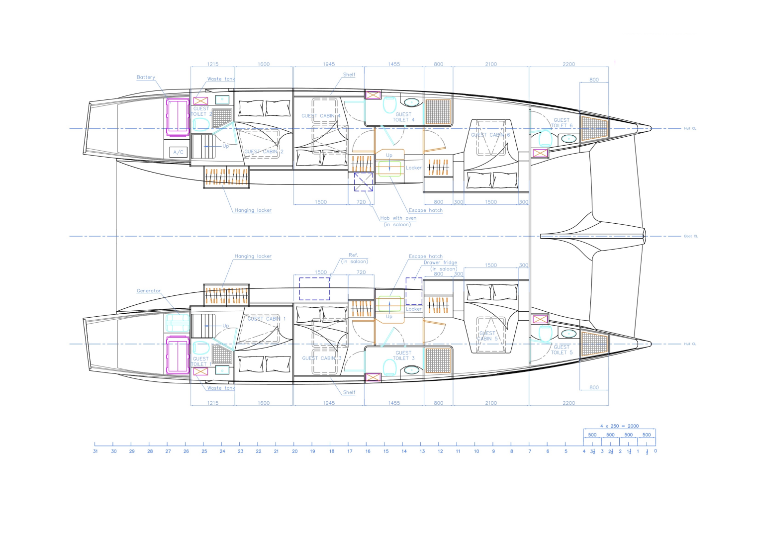 Alquiler de embarcaciones Island Spirit Yachts Island Spirit 525E enMai Khao en Samboat