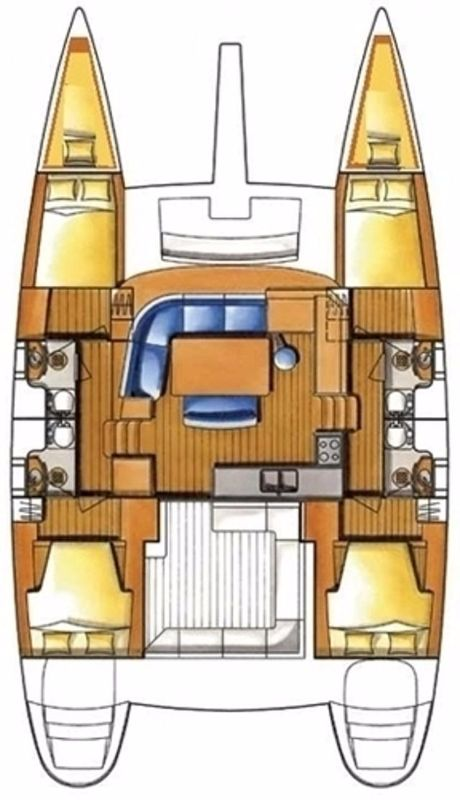 Alquiler de embarcaciones Lagoon Lagoon 400 S2 enKo Samui (Koh Samui) en Samboat