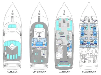 Alquiler Malé - Custom Made MY Honors Legacy en SamBoat