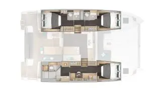 Alquiler Catamarán Lagoon con o sin  título de navegación