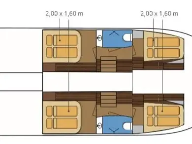 Alquiler de embarcaciones Fountaine Pajot Fountaine Pajot MY 37 enPrimošten en Samboat