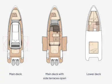 Alquiler de embarcaciones Saxdor Saxdor 340 GTWA enSukošan en Samboat