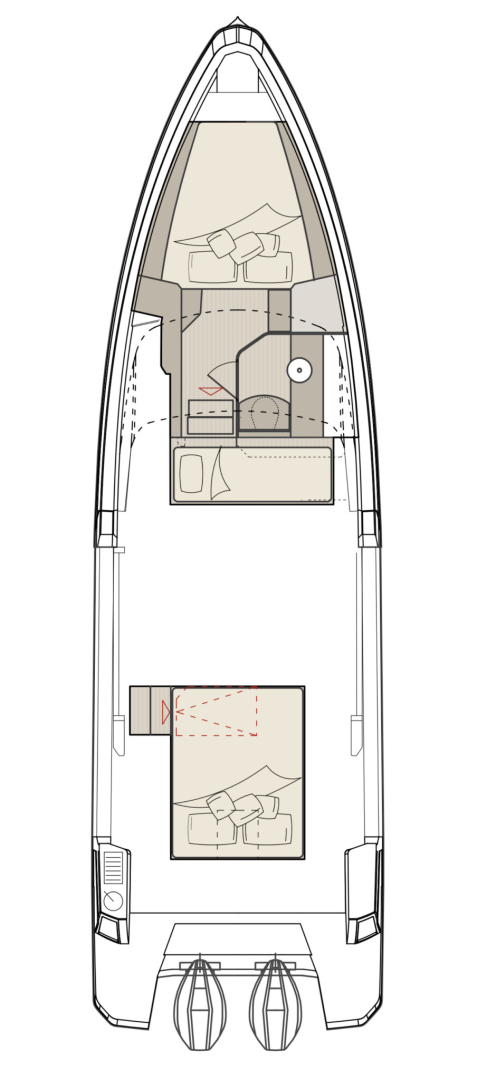 Alquiler de Lancha, con o sin patrón Saxdor Sukošan