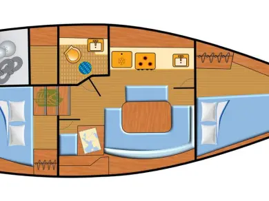 Alquiler Velero en Barth - Dufour Dufour 365 Grand Large