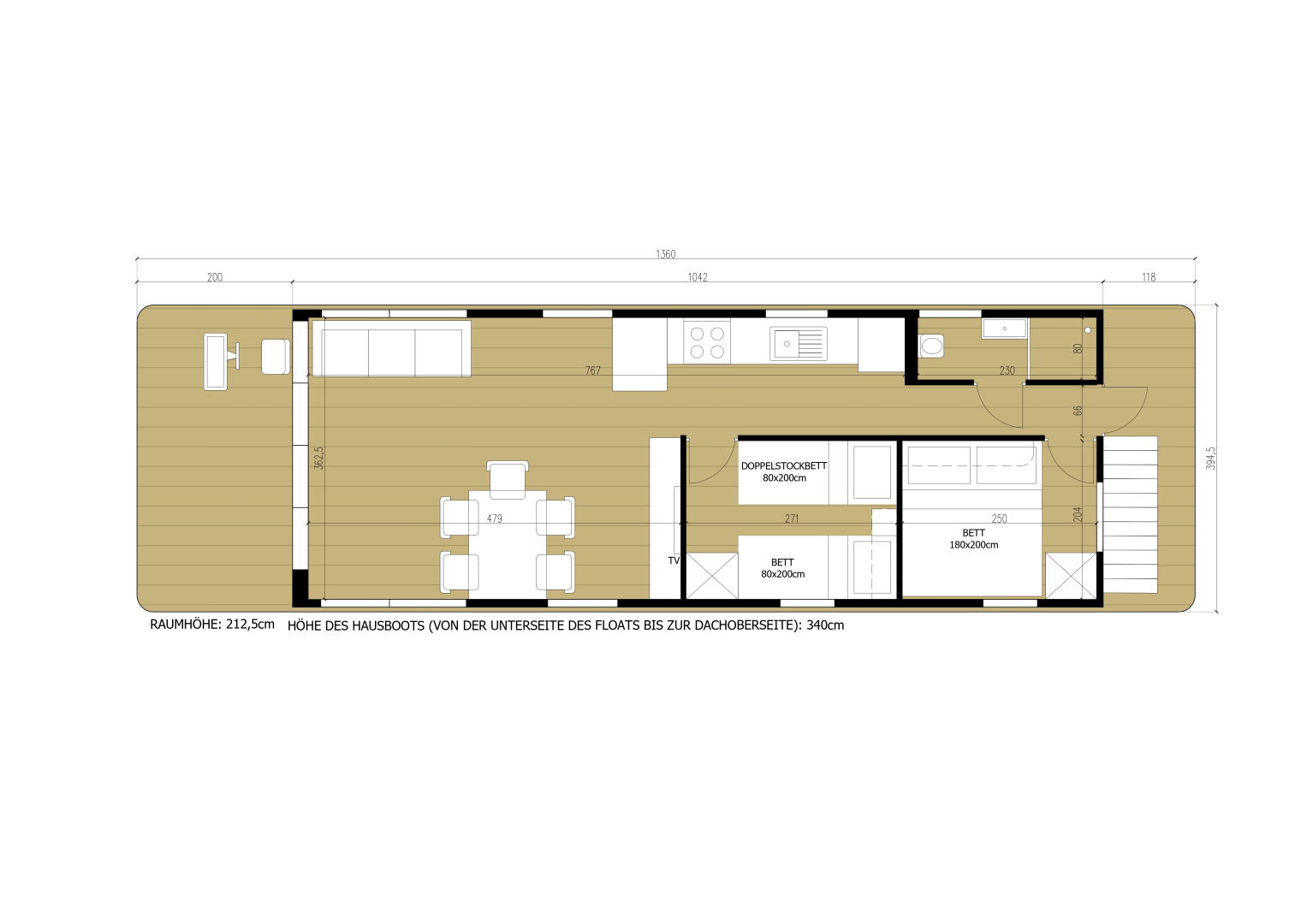 Alquiler Casa flotante en Fürstenberg/Havel - WOMA Woma D13