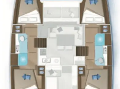 Alquiler de Catamarán, con o sin patrón Lagoon Paraty