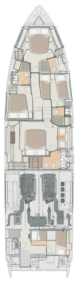 Alquiler Seget Donji - Azimut Azimut 72 Fly en SamBoat